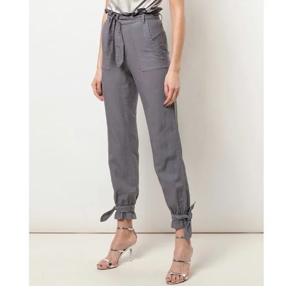 Alice + Olivia Gray High-Waisted Pants - Picture 2 of 16